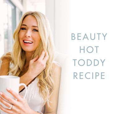 danette may drinking a beauty hot toddy Acv Drink, Elixir Recipe, Fat Flush Drink, Toddy Recipe, Hot Toddies Recipe, Collagen Recipes, Danette May, Grow Thicker Hair, Walnut Muffins