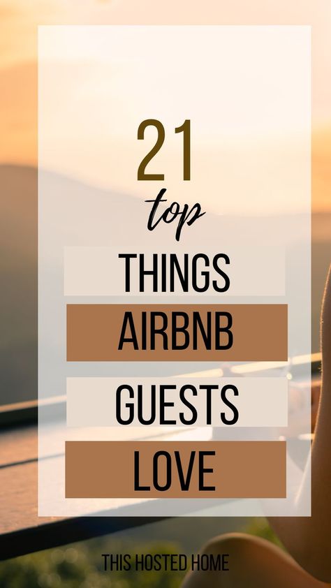 things airbnb guests love Lake Airbnb Ideas, Guest Welcome Baskets Air Bnb, Airbnb Amenities Ideas, Air Bnb Design Ideas, Airbnb Amenities, Airbnb Management, Guest Welcome Baskets, Renting Out Your House, Boutique Motel