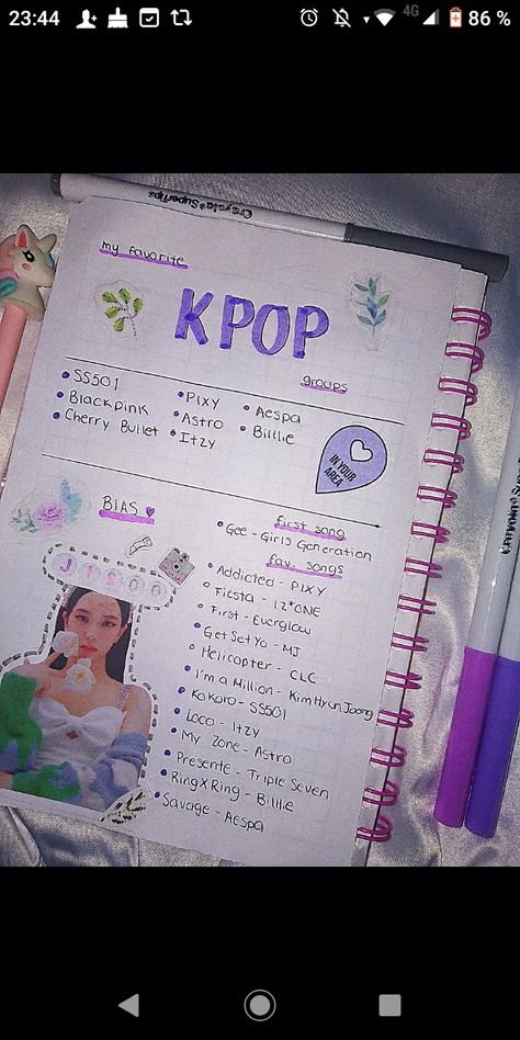 Itzy Journal Ideas, Kpop Journal Ideas First Page, Blackpink Journal Ideas Aesthetic, Kpop Notebook Cover, Kpop Diary Ideas, Kpop Journal Cover, Itzy Journal, Kpop Writing, Kpop Bullet Journal