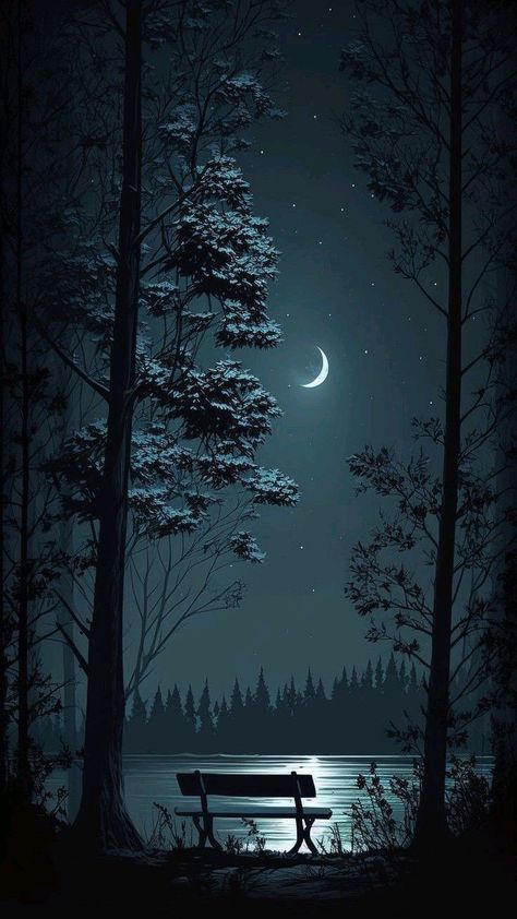 Dark Wellness Aesthetic, Moon Aesthetic Landscape, Beautiful Moon Pictures, 1366x768 Wallpaper, Photo To Art, Love Animation Wallpaper, Dark Phone Wallpapers, Beautiful Wallpapers Backgrounds, Beautiful Locations Nature