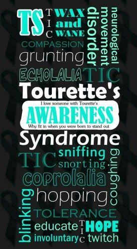 Awareness Pandas Syndrome, Tourettes Awareness, Tourettes Syndrome Awareness, Special Needs Quotes, Executive Dysfunction, Deep Brain Stimulation, Tourettes Syndrome, I Love Someone, Neurological Disorders