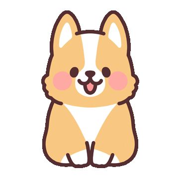 Corgi Doodle Easy, Corgi Drawing Cute, Dog Kawaii Drawing, Corgi Drawing Easy, Kawaii Dog Drawing, Cute Dog Drawing Easy, Cute Corgi Drawing, Cute Dog Drawings, Cute Puppy Drawing