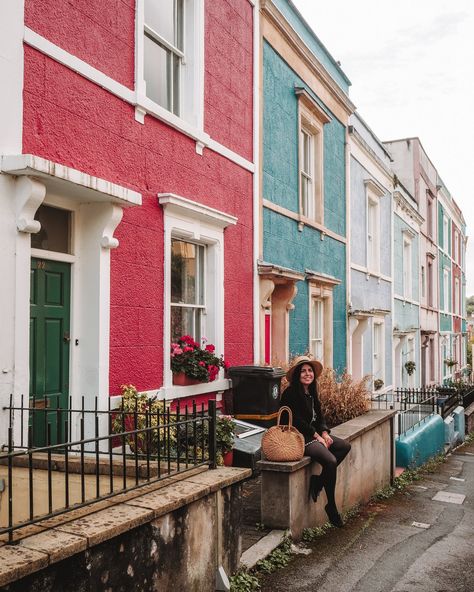 find colourful houses bristol Clifton Bristol Houses, Bristol Houses, Clifton Village, Clifton Bristol, Bristol Harbour, London In December, City Of Bristol, Italy Street, London Living