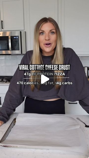 Cassie Smith on Instagram: "Viral cottage cheese crust 🤤 turned into pizza crust 🍕 
479 calories 
Macros: 46g protein, 28g fat, 14g carbs 

Ingredients: 
1 cup cottage cheese 
1 tbsp Parmesan 
Season to liking Italian seasoning & garlic powder 
1/4 cup Raos marinara 
2 servings mozzarella 

Instructions:
-Spread cottage cheese on parchment paper, season with Italian seasoning, parm, and garlic powder, and bake at 350 for 30-40 minutes 
**optional but for best results let the crust cool before topping it. I’ve done it both ways. If you do it immediately the crust is softer I eat w a fork. 
- spread pizza sauce, top with cheese bake for another 5-10 minutes or until cheese is melted 
-enjoy! 

High protein and so good! Tag me if you try it! 

Check out my recipe book linked in bio for more Best Low Carb Pizza Crust, Cottage Cheese Crust Pizza, Keto Cottage Cheese Pizza Crust, Cloud Bread Pizza Crust, Cottage Cheese Pizza Dough, Cottage Cheese Crust, Cottage Cheese Pizza, Cottage Cheese Pizza Crust, Recipes Using Cottage Cheese