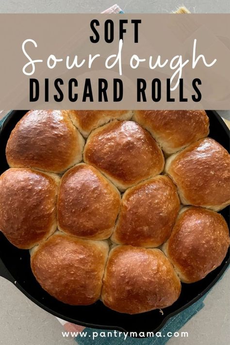 Discard Rolls, Sourdough Discard Rolls, Sourdough Dinner Rolls, Sourdough Rolls, Sourdough Bread Starter, Sourdough Starter Discard Recipe, Gluten Free Sourdough, Homemade Sourdough Bread, Bread Starter