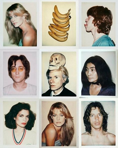 Andy Warhol Polaroids, Pop Art Andy Warhol, Art Andy Warhol, James Rosenquist, Andy Warhol Pop Art, Andy Warhol Art, Warhol Art, The Velvet Underground, Claes Oldenburg