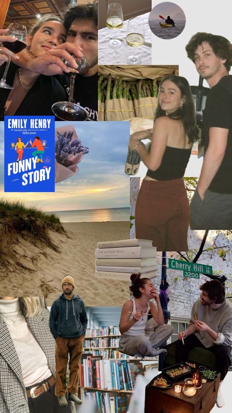 Funny story Emily Henry Daphne Vincent and miles nowak Emily Henry, Funny Story, Romantic Books, Funny Stories, Book Aesthetic, Romance Books, Happy Places, Favorite Books, Books To Read