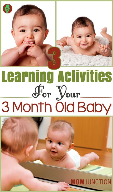 3 Learning Activities For 3 Month Old Baby 5 Month Baby, Baby Development Activities, 5 Month Old Baby, Kat Diy, 5 Month Old, Kids Fever, 3 Month Old, 3 Month Old Baby, Baby Checklist