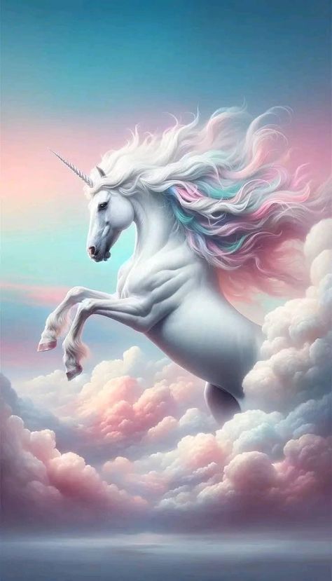 Unicorn Wallpapers, Pegasus Art, Phoenix Artwork, Unicorn Artwork, Gods Goddesses, Unicorn And Fairies, Magical Horses, Mythical Creatures Fantasy, Real Unicorn