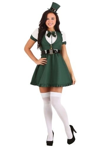 Sexy St. Patrick Leprechaun Costume, St Patrick's Day Costumes, St Patrick's Day Outfit, Simply Dress, Saint Patrick's Day, Wear Green, Saint Patrick, Polyester Dress, Cool Costumes