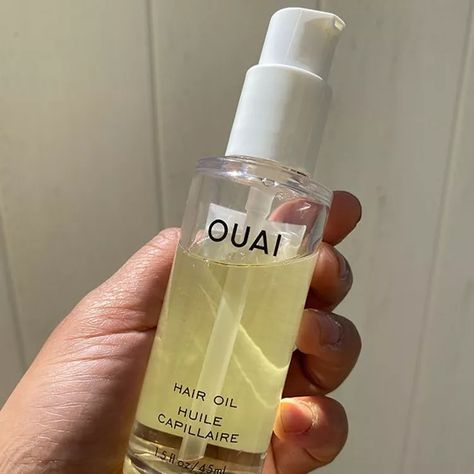 Ouai's Hair Oil Helps Dry, Damaged Hair Look and Feel Healthier Crunchy Hair, Ouai Hair Oil, Ouai Hair, Borage Oil, Dry Damaged Hair, Rice Bran Oil, Color Treated Hair, Fresh Fragrances, Hair Strengthening