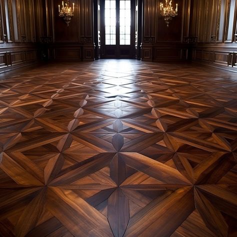 Antique style parquet flooring by santos rosewood and elegant looking #flooring #parquet #parquetfloor #interior #interiordesign #homedecor Parquet Flooring Living Room Modern, Parquet Flooring Living Room, Flooring Living Room, Flooring Parquet, Wood Floor Pattern, Parquet Floor, Parquet Flooring, Marquetry, Event Space