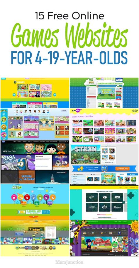 15 Free Online Games Websites For 4-19-Year-Olds : Are online games good for children? It depends on the time they are spending on them and the kind of games they are playing. #kids #kidsgames #parenting #kidsfun #kidsstuff Free Educational Websites, Free Learning Websites, Games Website, Learning Websites For Kids, Educational Websites For Kids, Online Games For Kids, Homeschool Education, Game Websites, Homeschool Learning