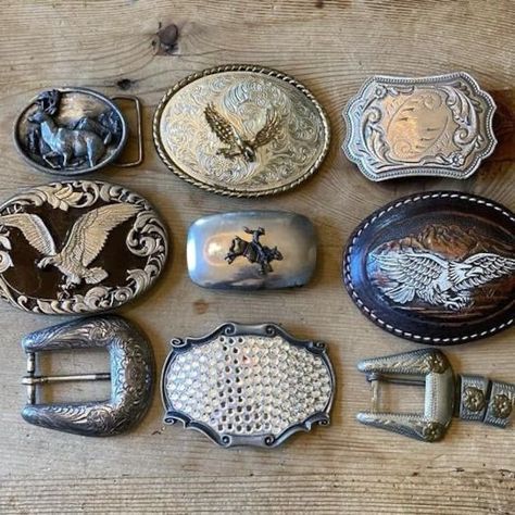 Large Belt Buckle, Belt Buckle Aesthetic, Belt Buckles Cowgirl, Big Belt Buckle, Cowboy Belts, Metal Cowboy, Belt Buckle Jewelry, Cowgirl Belt, Rodeo Belt Buckles