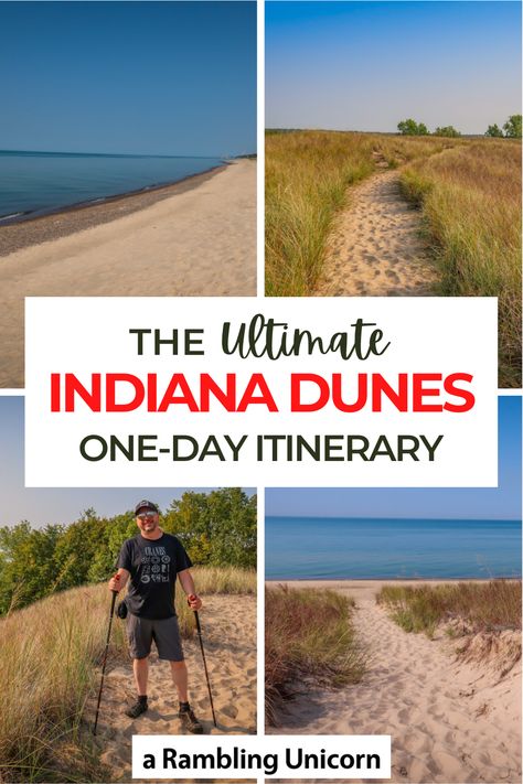 Did you know that there’s a National Park in Indiana? One of America's newest National Parks, Indiana Dunes used to be called Indiana Dunes National Lakeshore. Learn everything about visiting Indiana Dunes National Park and Indiana Dunes State Park in this Indiana Dunes itinerary and guide. | Indiana Dunes National Park | Indiana Dunes | Indiana Dunes State Park | Indiana Dunes National Lakeshore | Indiana Dunes beach | Indiana Dunes National Park hiking Indiana Sand Dunes National Park, United States Travel Bucket Lists, Indiana Dunes State Park, South Dakota Travel, Indiana Dunes National Park, National Park Itinerary, North America Travel Destinations, Washington Travel, Sand Dunes National Park