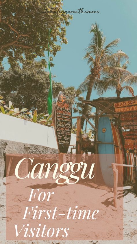 Canggu for First-time Visitors! Bali 7 Days, Things To Do In Seminyak Bali, One Week In Bali, Bali Indonesia Canggu, What To Do In Canggu Bali, Canggu Bali, Hotel Food, Slow Travel, Seminyak