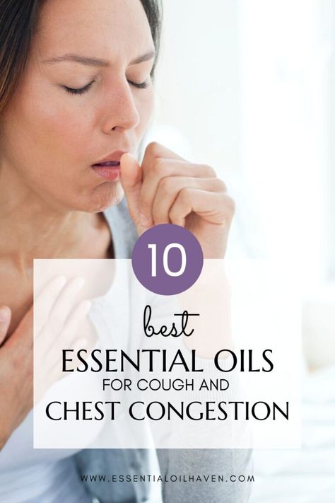 Essential oils for cough and chest congestion. How to use aromatherapy as a natural home remedy for cough and chest congestion. Includes diffuser blend recipes to eliminate airborne bacteria. Oils For Cough, Essential Oils For Cold, Oil For Cough, Remedy For Sinus Congestion, Clear Your Sinuses, Essential Oils For Cough, Home Remedies For Sinus, Sinus Congestion Relief, Essential Oils For Colds