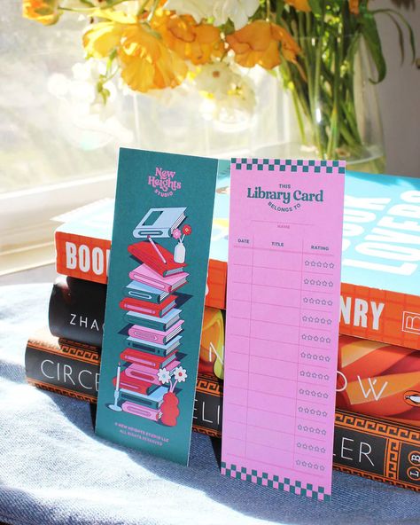 'Library Card' Personal Book Reading Tracker Bookmark – ban.do A Book A Month, Book Reading Tracker, Studio Library, Reading Club, To Be Read, Book Bar, Cocktail Book, The Book Club, Reading Tracker