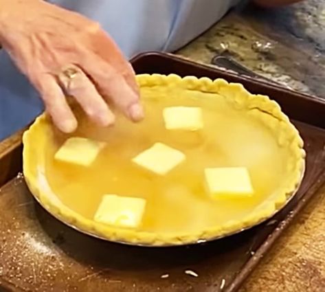 Saw Dust Pie Recipe, Water Pie Recipe Video, Water Pie Recipe Paula Dean, Jeff Davis Pie Recipe, Buttermilk Pie Recipe Paula Deen, Hot Water Pie Crust Recipe, Paula Deen Tomato Pie, Hot Water Pie, Water Pie Recipe