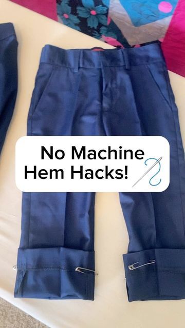 Sewing Needle, How To Hem Pants, No Sew, Sewing Tips, Sewing For Beginners, Learn To Sew, I Promise, Wedding Season, Sewing Hacks