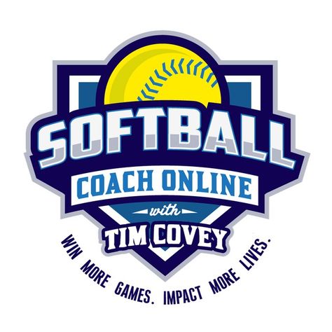 Softball Coach Online Logo.  Creating a Logo for a brand that provides training for softball coaches by JK Graphix Softball Designs, Softball Logos, Ideas Graphic Design, Custom Softball, Softball Coach, Logo Shapes, Coach Logo, Great Logos, Online Logo