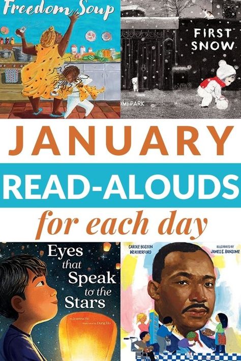 January 3rd Grade, January Read Alouds, Teaching Seasons, January Fun, January Holidays, Boys Books, January Kindergarten, January Reading, The Snowy Day