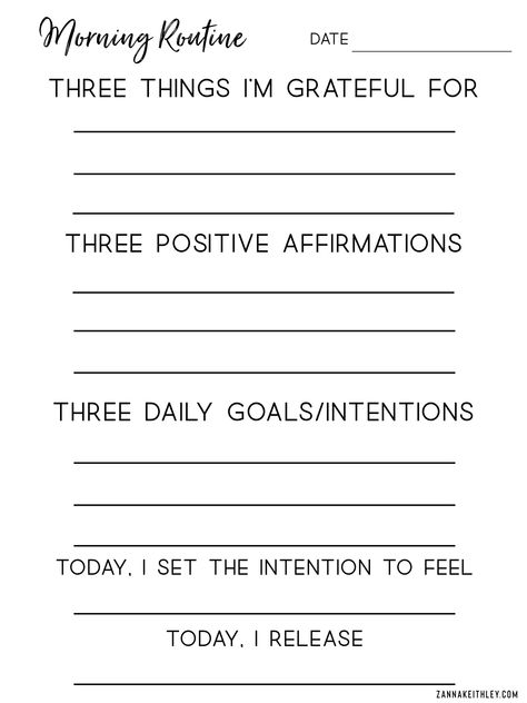 Use this template to lift your vibrations, enhance manifestation, and help you feel inspired and empowered as you begin your day! Affirmation Journal Template, Daily Affirmations Template, Morning Journal Template, Manifesting Template, Manifest Template, Motivation Topics, Morning Template, Morning Routine Template, Affirmation Template