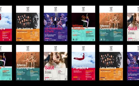 Châtelet, Musical Theater of Paris new brand identity system Theatre Visual Identity, Theatre Branding Design, Theatre Branding, Logo Evolution, Visual Identity System, Identity System, Design Layouts, Key Visual, The Theater