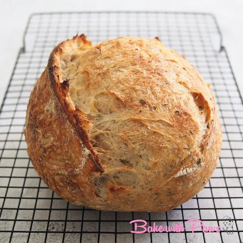 Herb Sourdough Bread Recipe, Herbed Sourdough Bread, Italian Herb Sourdough Bread, Sourdough Herb Bread, Herb Sourdough Bread, Rosemary Sourdough Bread, Bread Rosemary, Brian Lagerstrom, Bread Inspiration