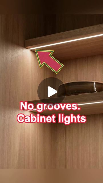 Alead Home Intelligent on Instagram: "No need to cut slots, cabinet induction lights#lamp #light #led #smarthome #lightingdecor #homedecor #lightingdesign #lampdesign #interiordesign #lampfactory #ledstriplights #ledstrips #diy #installation #designer #architect #architecture #instagood #home #atmosphere #aleadhome #aleadlighting" Led Lights In Closet Diy, Shelf Lighting Ideas, Installing Led Strip Lights, Anniversary Ideas For Him, Led Light Installation, Led Lighting Diy, Led Cabinet Lighting, Hide Wires, Ad Home