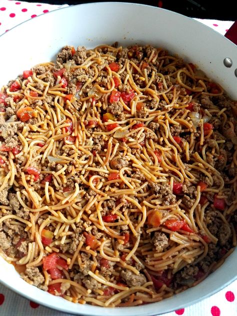 Fideo Recipe, Recipe With Ground Beef, Vermicelli Recipes, Mexican Soup, Hispanic Food, Mexican Food Recipes Easy, Mexican Food Recipes Authentic, Mexican Dishes, Ground Beef Recipes