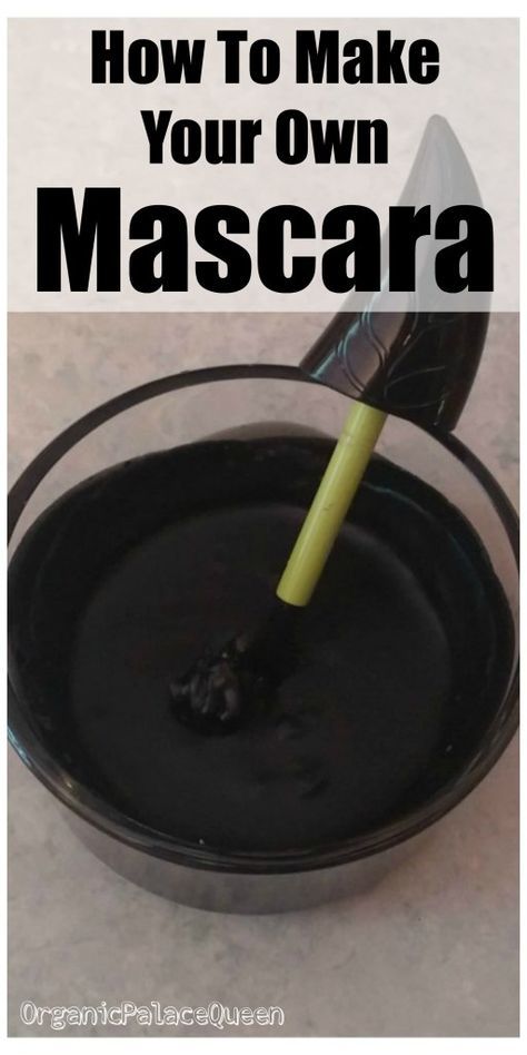 Mascara Diy, Homemade Mascara, Make Up Diy, Diy Mascara, Makeup Recipes, Homemade Makeup, Natural Mascara, Homemade Cosmetics, Diy Kosmetik