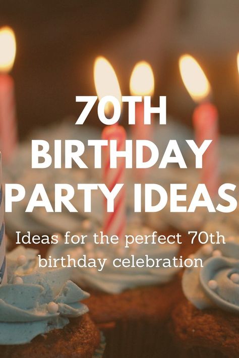 Planning a 70th birthday party? These helpful 70th birthday party ideas will help you plan the perfect party, from casual get togethers to formal receptions 70th Birthday Party Ideas For Mom, 70th Birthday Party Ideas, 70th Birthday Ideas For Mom, 70th Birthday Party Favors, 70th Birthday Parties Decorations, 70th Birthday Decorations, 70th Birthday Party, 75th Birthday Parties, Birthday Dinner Party