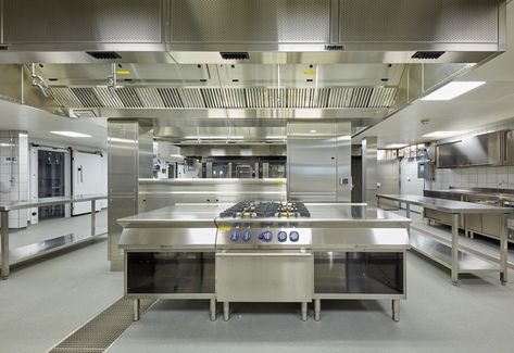 Catering Insight - IFSE opens the door to Jehovah’s Witness project Restaurant Kitchen Design, Bar Restaurant Design, Commercial Kitchen Design, Architecture Restaurant, Bakery Kitchen, Industrial Kitchen Design, Commercial Kitchen Equipment, Hotel Kitchen, Chefs Kitchen