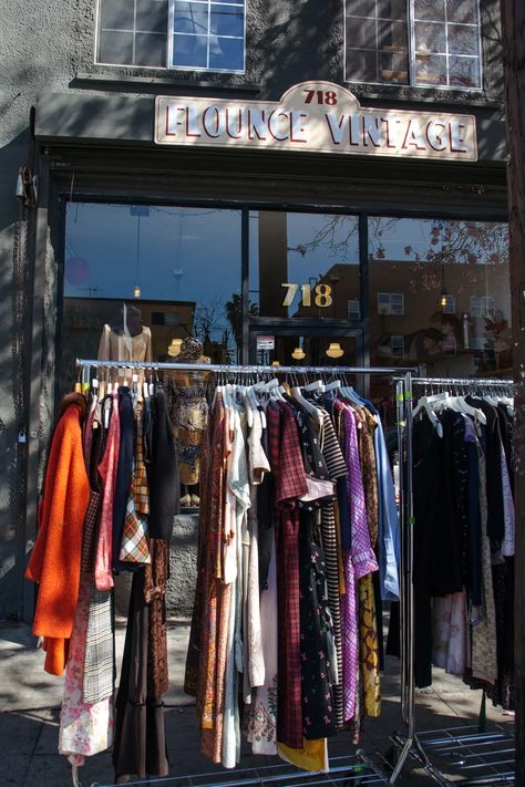 Are Vintage Stores a Sign of Gentrification? - Racked Thrift Store Coffee Shop, Vintage Stores, Vintage Clothing Stores, Tailor Shop, Coffee Shops, Vintage Store, A Sign, Shop Signs, Art Galleries