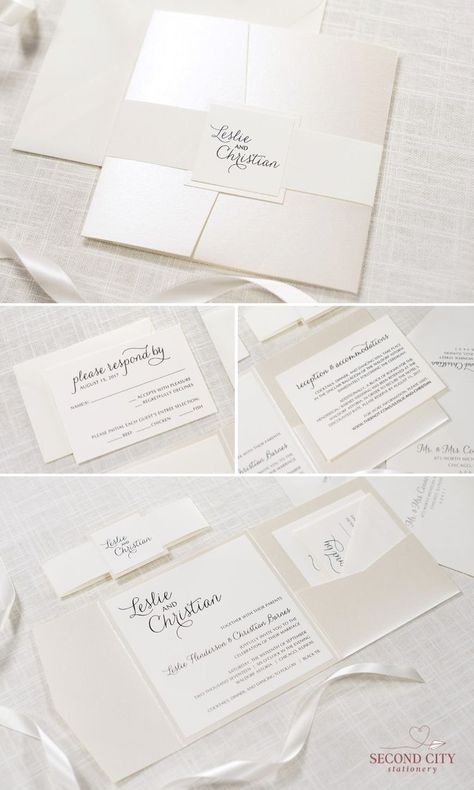 Kad Perkahwinan, Cream Wedding Invitations, Pocket Fold Wedding Invitations, Classy Wedding Invitations, Pocket Invitation, Trendy Wedding Invitations, Pocket Wedding Invitations, Cheap Wedding Invitations, Invitations Diy