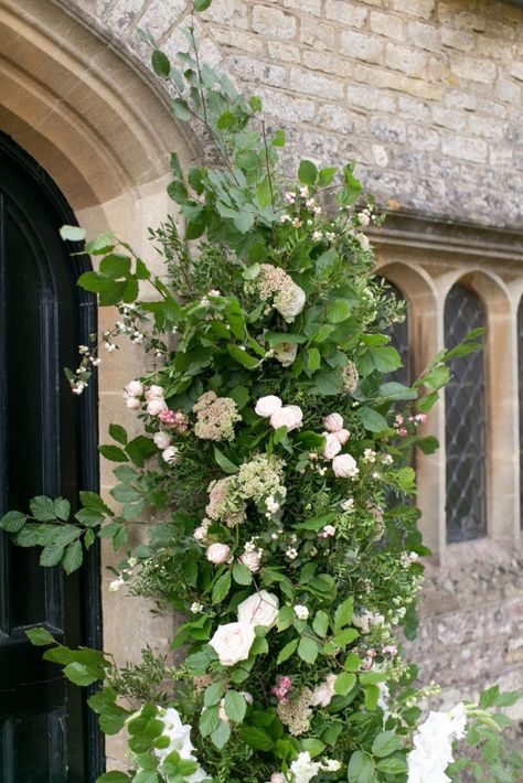 Entry Arch, Floral Archway, August Wedding, Church Flowers, Country Church, Amazing Weddings, Luxury Wedding Planner, Marquee Wedding, Festoon Lighting