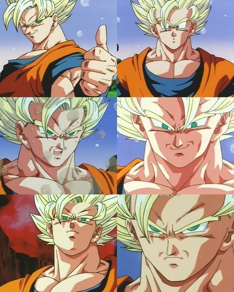 Retro Anime on X: "Goku https://t.co/jJco3eDHIp" / X Dbz Expressions, Super Saiyan 2 Goku, Super Saiyan 4 Goku, Buu Dbz, Super Saiyan 2, Dragonball Art, Goku Art, Dbz Drawings, Super Saiyan Goku