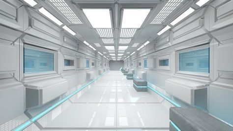 Scifi Hallway, Futuristic Hallway, Scifi Lab, Futuristic Lab, Scifi Interior, Spaceship Interior, Interior Design Games, Flipagram Instagram, Futuristic Aesthetic