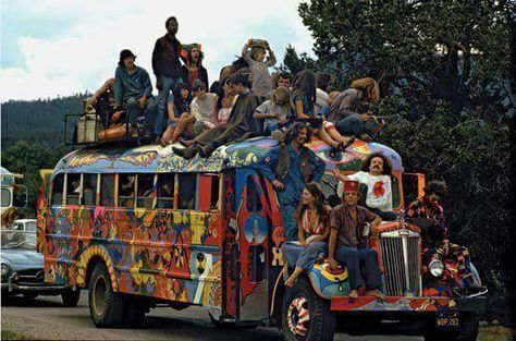 Magic bus Woodstock, A Group, Festival