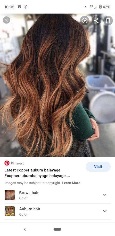 Auburn Ombre Hair, Balage Hair, Copper Balayage Brunette, Auburn Hair Balayage, Balayage Hair Copper, Formal Skirts, Styling Skirts, Light Auburn Hair, Caramel Ombre