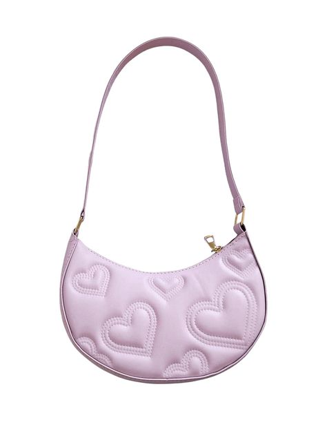 PRICES MAY VARY. Top handle, top zipper closure, crescent-shaped Heart pattern, top handle satchel, cute handbags This cute crescent bag is a great gift for street fashion lovers, and a thoughtful gift for friends, girlfriends, moms and daughters The cross body bags made from PU Leather Please refer to size guide carefully before purchasing at below description(Tips:The Product Measurement is clothes size, NOT human body size) <b>Product Measurement:</b> <br><br>one-size: Bag Height: 2.8", Bag L Shopping Ads, Moms And Daughters, Not Human, Heart Shaped Bag, Crescent Bag, Mha Oc, Cross Body Bags, Cute Handbags, Heart Bag