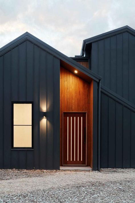 Computer Layout, Glow Design, House Cladding, Cabin Exterior, Exterior Cladding, Double Happiness, House Exteriors, Architect House, Country Design