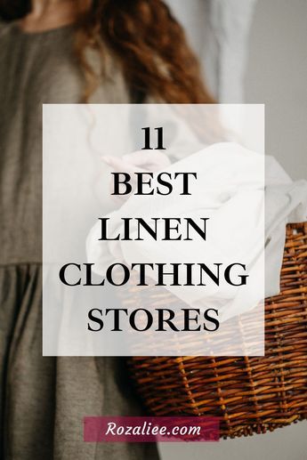 Looking for quality and beautiful linen clothes? It's all in here! Explore our curated list of top linen clothing brands to shop for something that makes you feel relaxed and comfortable! #linenclothingbrands #linenfashionbrand #wheretobuylinendresses linen clothing store linen dresses online shopping where to buy linen clothes Flax Clothing For Women, Affordable Linen Clothing, Italian Linen Clothing, Linen Outfit Ideas For Women, Sewing With Linen Fabric, 100% Cotton Clothes, Linen Looks For Women, Boho Linen Outfit, Womens Linen Outfits