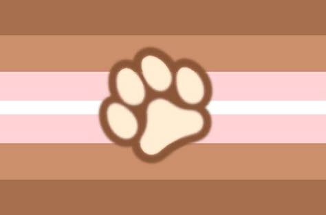 Pupgender Flag, Dog Xenogenders, Cutecore Xenogender, Pup Gender, Puppy Boy Pfp, Fursona Badge, Dog Gender, Neo Pronouns, Puppy Ears