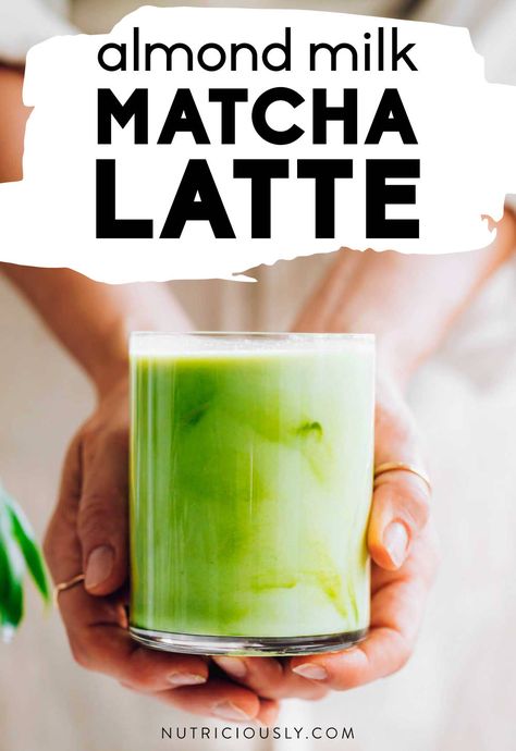 Matcha Milk Tea Recipe, Homemade Matcha Latte, Matcha Powder Benefits, Recipe With Almond Milk, Green Tea Latte Recipe, Matcha Milk Tea, Milk Tea Recipe, Alcoholic Recipes, Matcha Tea Latte