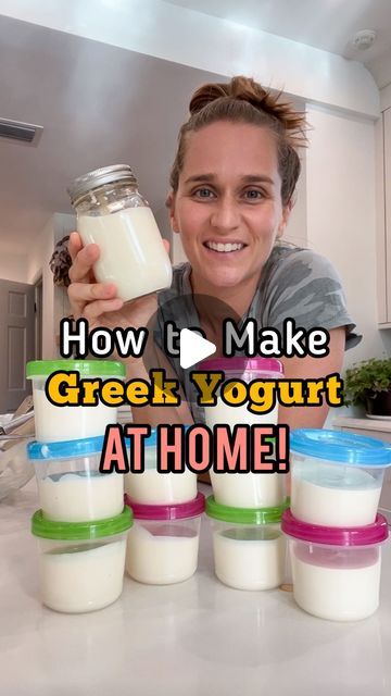 How To Make Greek Yogurt, Homemade Greek Yogurt Recipes, How To Make Greek Yogurt At Home, How To Make Yogurt At Home, Yogurt Add Ins, How To Make Yogurt, Recipes Using Plain Yogurt, Recipe Using Plain Yogurt, Fluffy Yogurt