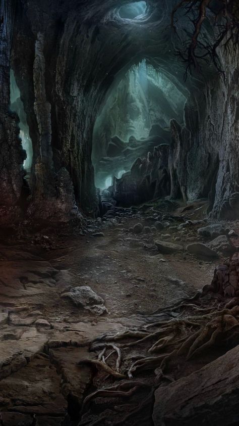 Fantasy Environment, Dragon Cave, Cave City, Dark Cave, Club Romance, Scenery Background, Character Aesthetics, College Work, Beach Background