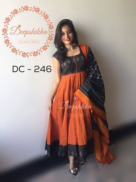 Kalamkari Dresses, Ikkat Dresses, Designer Anarkali Dresses, 29 November, Long Gown Design, Churidar Designs, Anarkali Dress Pattern, Ikat Dress, Long Gown Dress