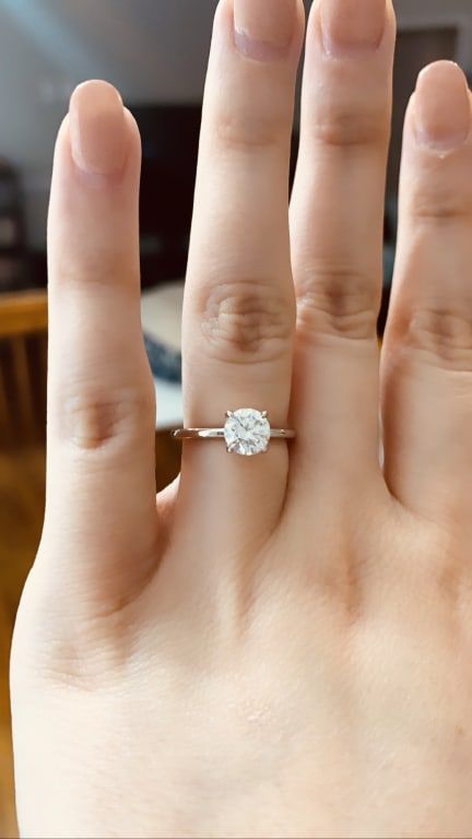 Simple Engagement Rings White Gold, Finger Ornaments, Weddings Ring, Diamond Pendants Designs, Bling Ring, Round Solitaire Engagement Ring, I'm Crazy, Princess Cut Engagement Rings, Irish Wedding